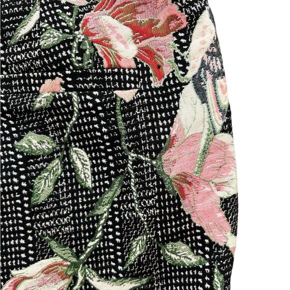 Paper Dolls London High Waist Houndstooth and Floral Trouser Pants Size 8 - Picture 4 of 9